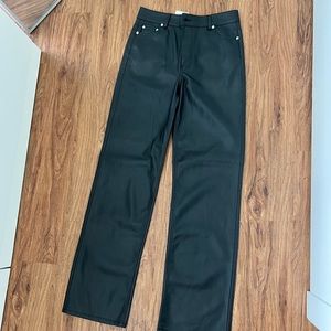 Zara leather pants